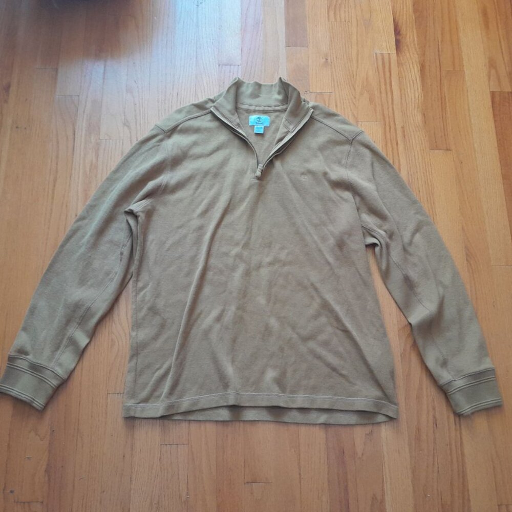 Timberland Men's XL 1/4 zip Sweater